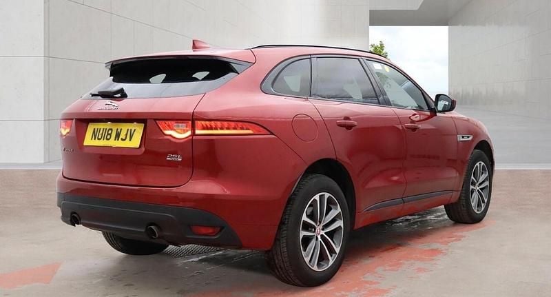 Used Jaguar F-Pace R-Sport 2018 Red SUV