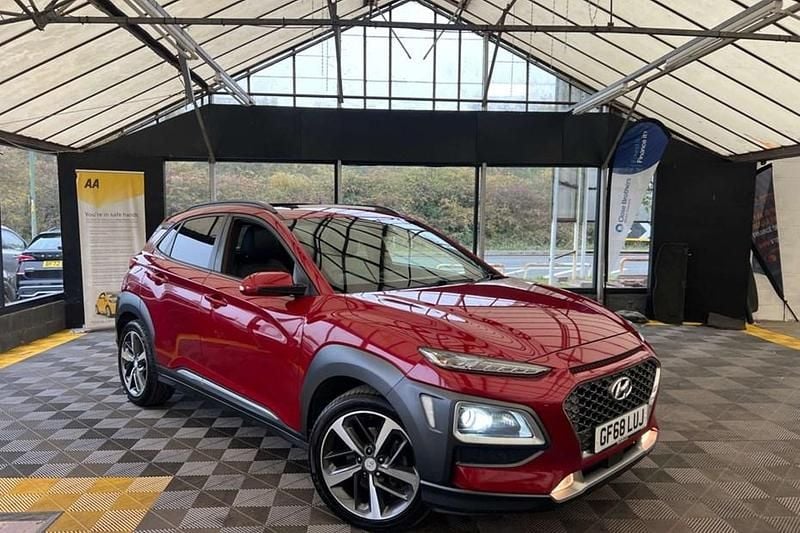 Red Used 2018 Hyundai Kona Premium SUV | £11,495 (Fair price) - Image 1/1