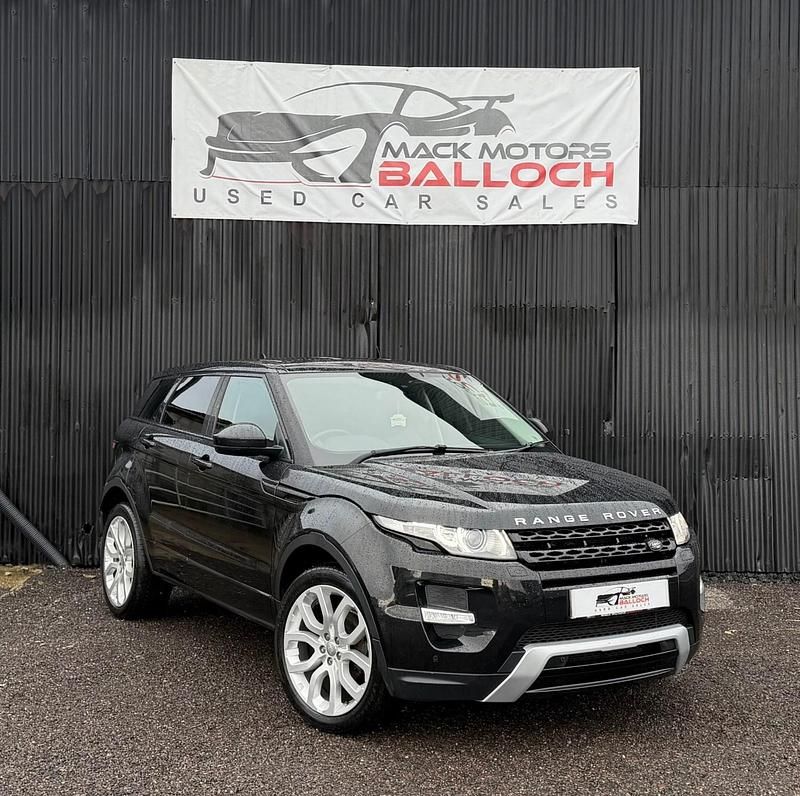 Used Land Rover Range Rover evoque Dynamic 2015 Black Estate