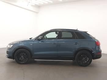 Used Audi Q3 Black Edition 184 HP (135 kW) 2018 Blue SUV