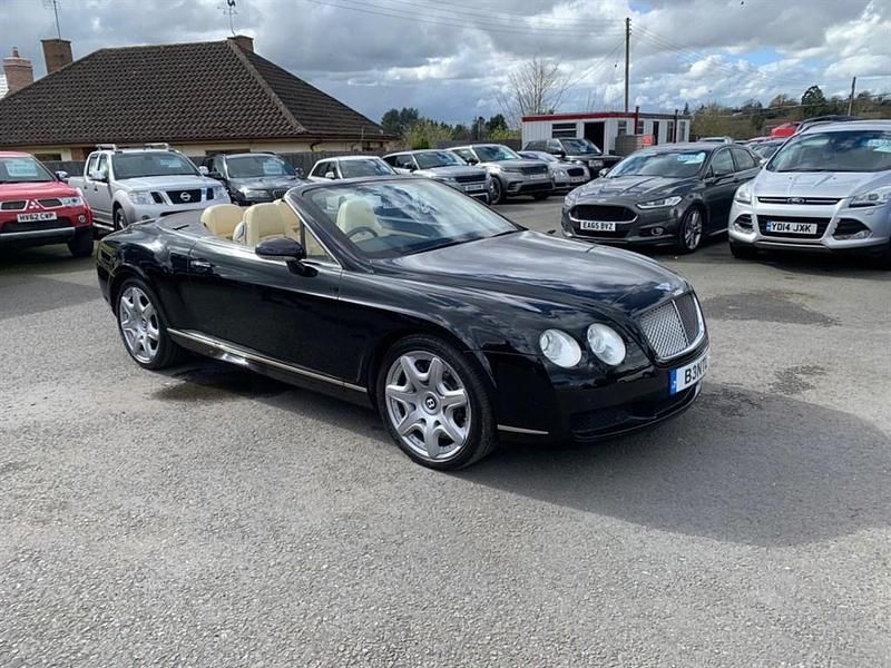 Black Used 2008 Bentley Continental Cabriolet | £20,995 (Good price) - Image 1/4