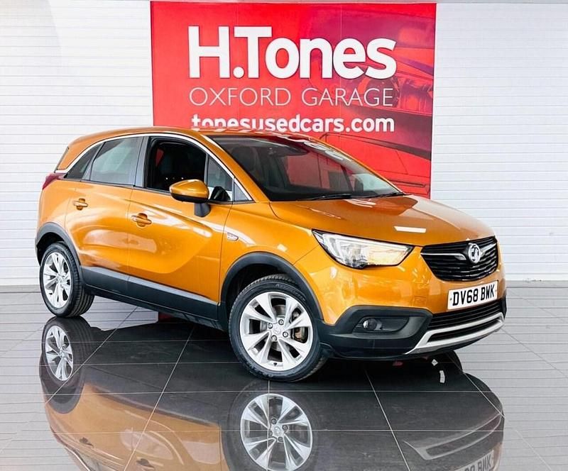 Used Vauxhall Crossland X S 130 HP (95 kW) 2019 Orange SUV