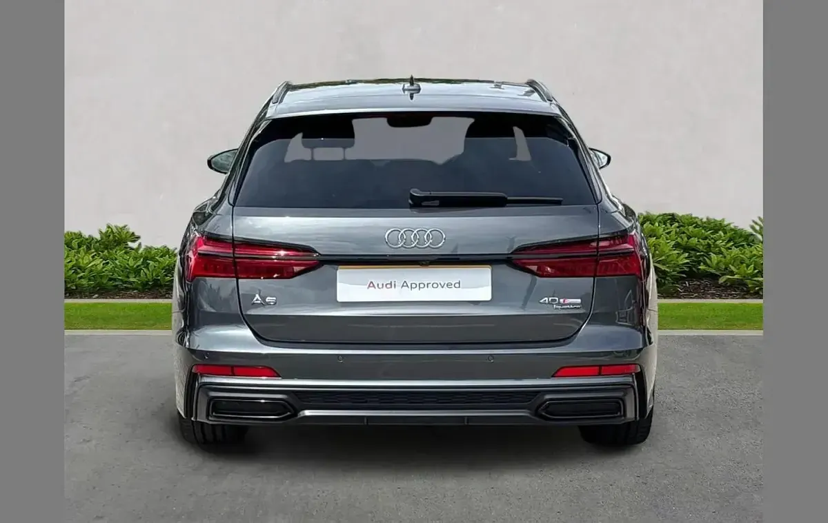 Used Audi A6 Black Edition 204 HP (150 kW) 2021 Grey Estate