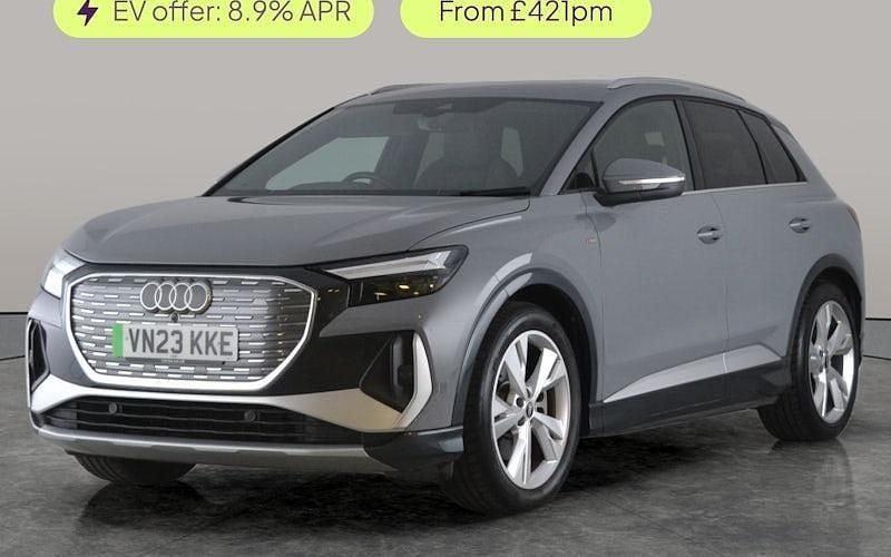Used Audi Q4 e-tron S-Line 150 kW (204 HP) 2023 Grey SUV