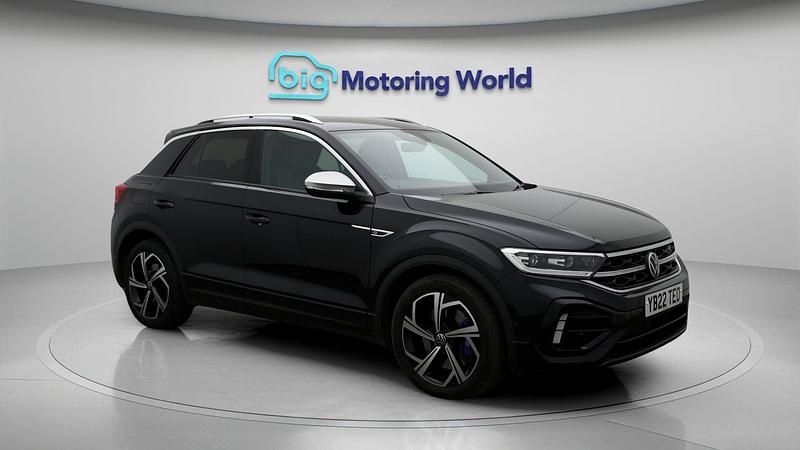 Black Used 2022 VW T-Roc R SUV | £25,500 (Good price) - Image 1/4