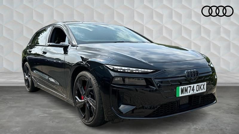 Black Used 2025 Audi A6 e-tron Performance Estate | £67,500 (Super price) - Image 1/4