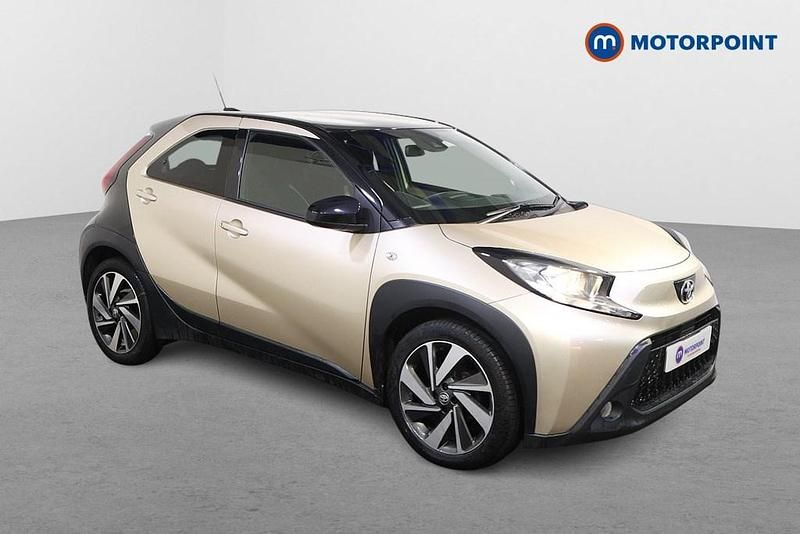 Beige Used 2022 Toyota Aygo X SUV | £11,599 - Image 1/4