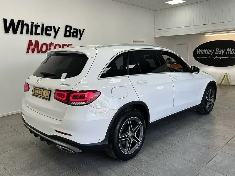Used Mercedes GLC220 AMG line 194 HP (142 kW) 2019 White SUV