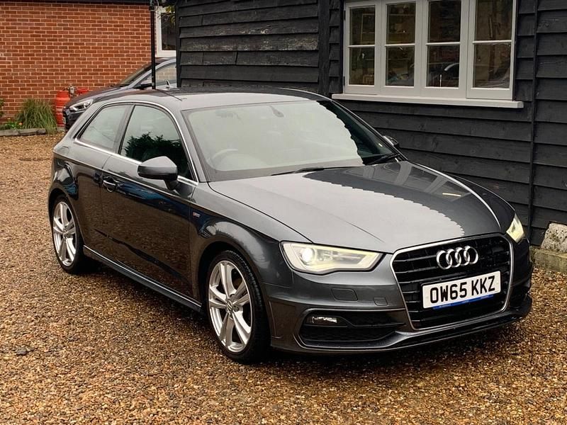 Used Audi A3 S-Line 2015 Grey Hatchback