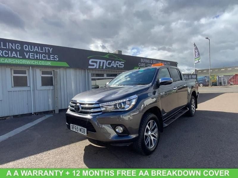 Grey Used 2019 Toyota HiLux Pickup | £18,950 (Super price) - Image 1/4