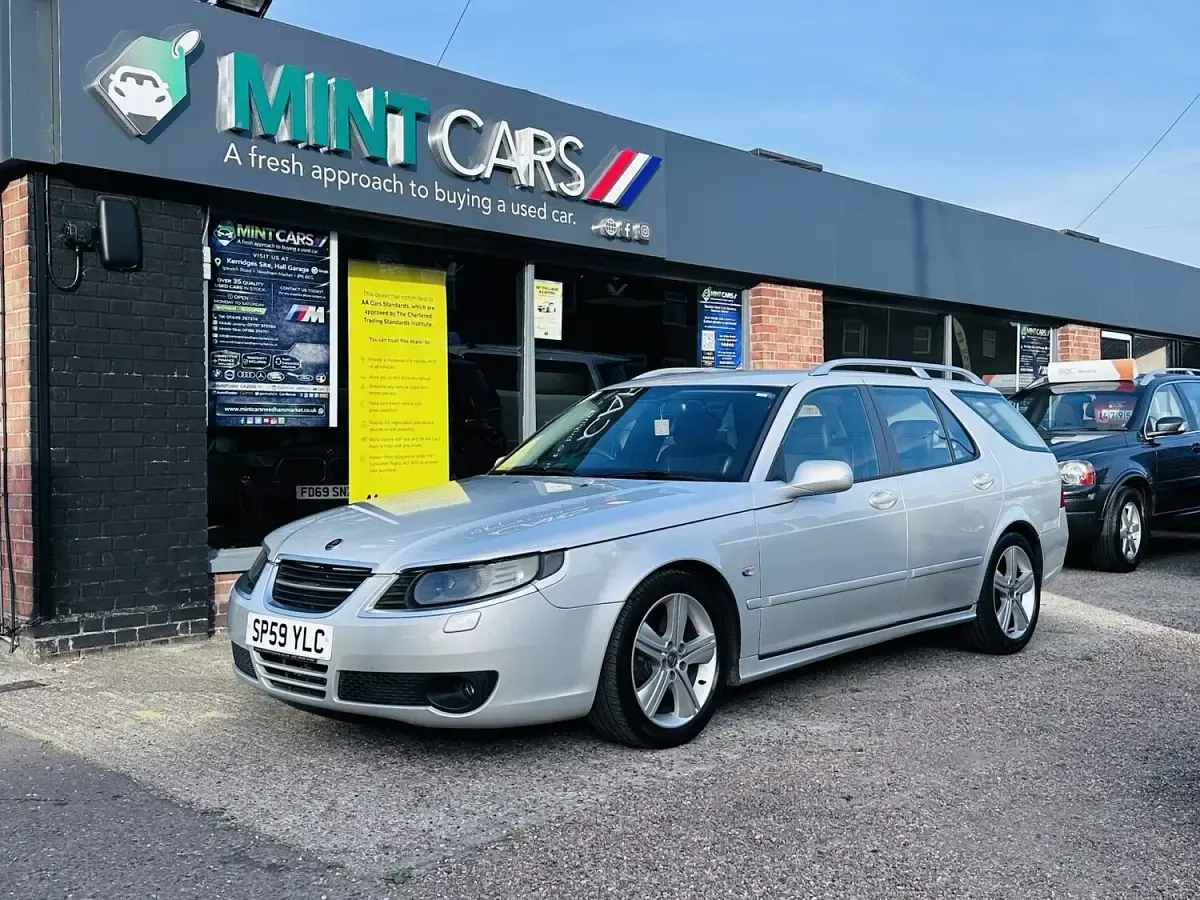 Used Saab 9-5 2009 Silver Estate