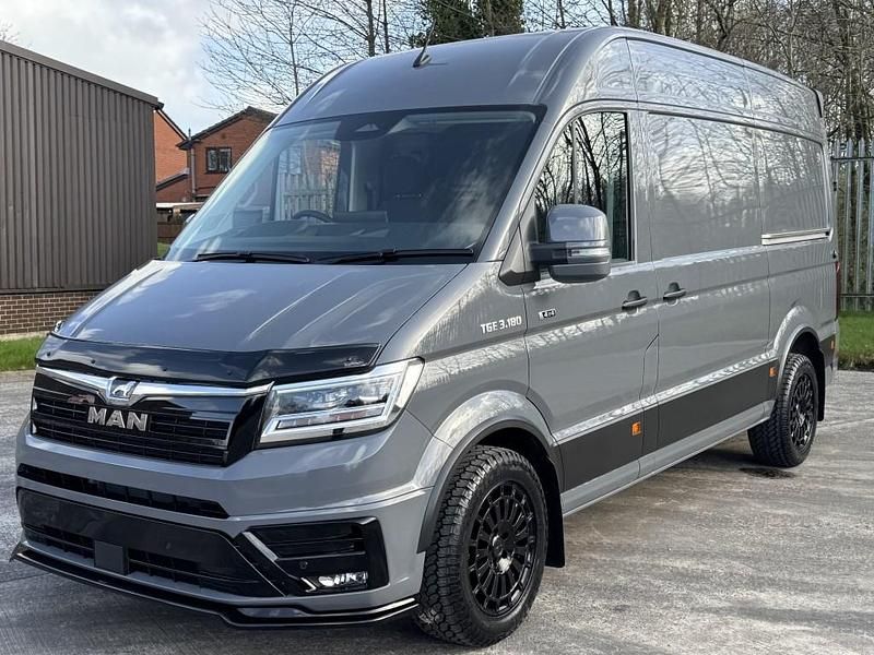 New MAN TGE 2026 Grey Van