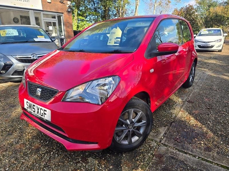 Red Used 2015 Seat Mii I-Tech Hatchback | £4,995 (Fair price) - Image 1/4