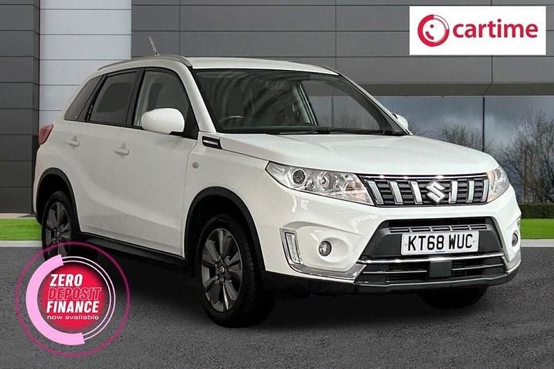 White Used 2018 Suzuki Vitara SZ-T SUV | £9,000 (Fair price) - Image 1/4