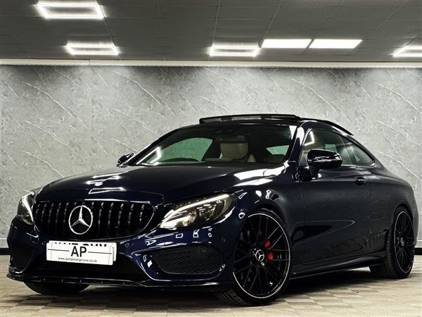 Blue Used 2017 Mercedes C63 AMG AMG Line Premium Plus Coupe | £14,490 - Image 1/1
