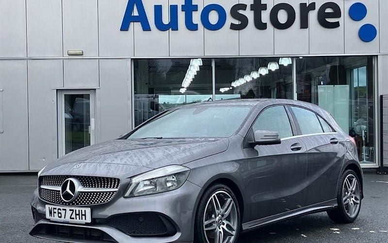 Used Mercedes A160 AMG line 102 HP (75 kW) 2018 Hatchback