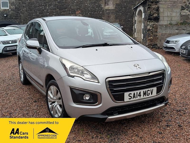 Silver Used 2014 Peugeot 3008 Active SUV | £4,750 (Fair price) - Image 1/4