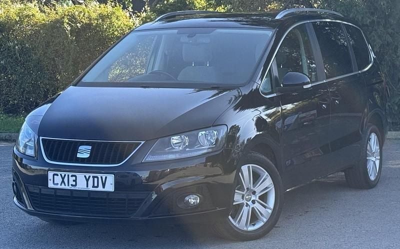 Black Used 2013 Seat Alhambra SE MPV | £3,800 (Fair price) - Image 1/4