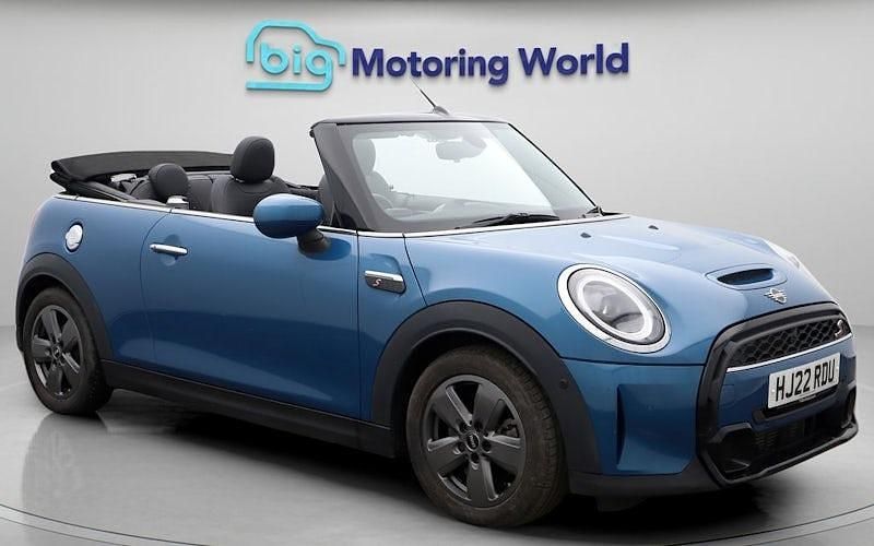 Used Mini Cooper S Cabriolet Classic 178 HP (130 kW) 2022 Blue Cabriolet