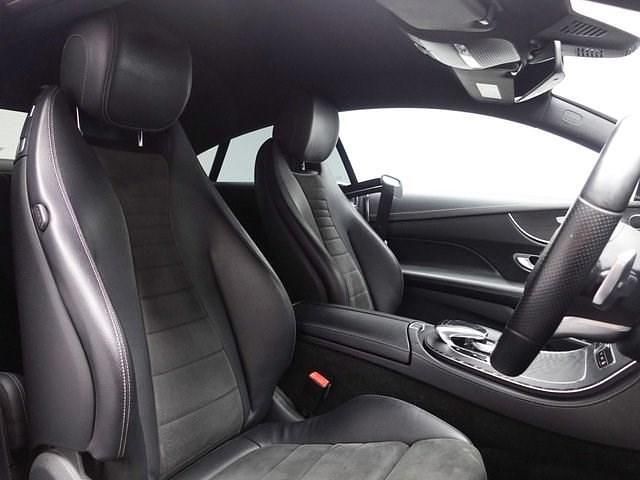 Used Mercedes E350 AMG line 313 HP (230 kW) 2019 Black Coupe