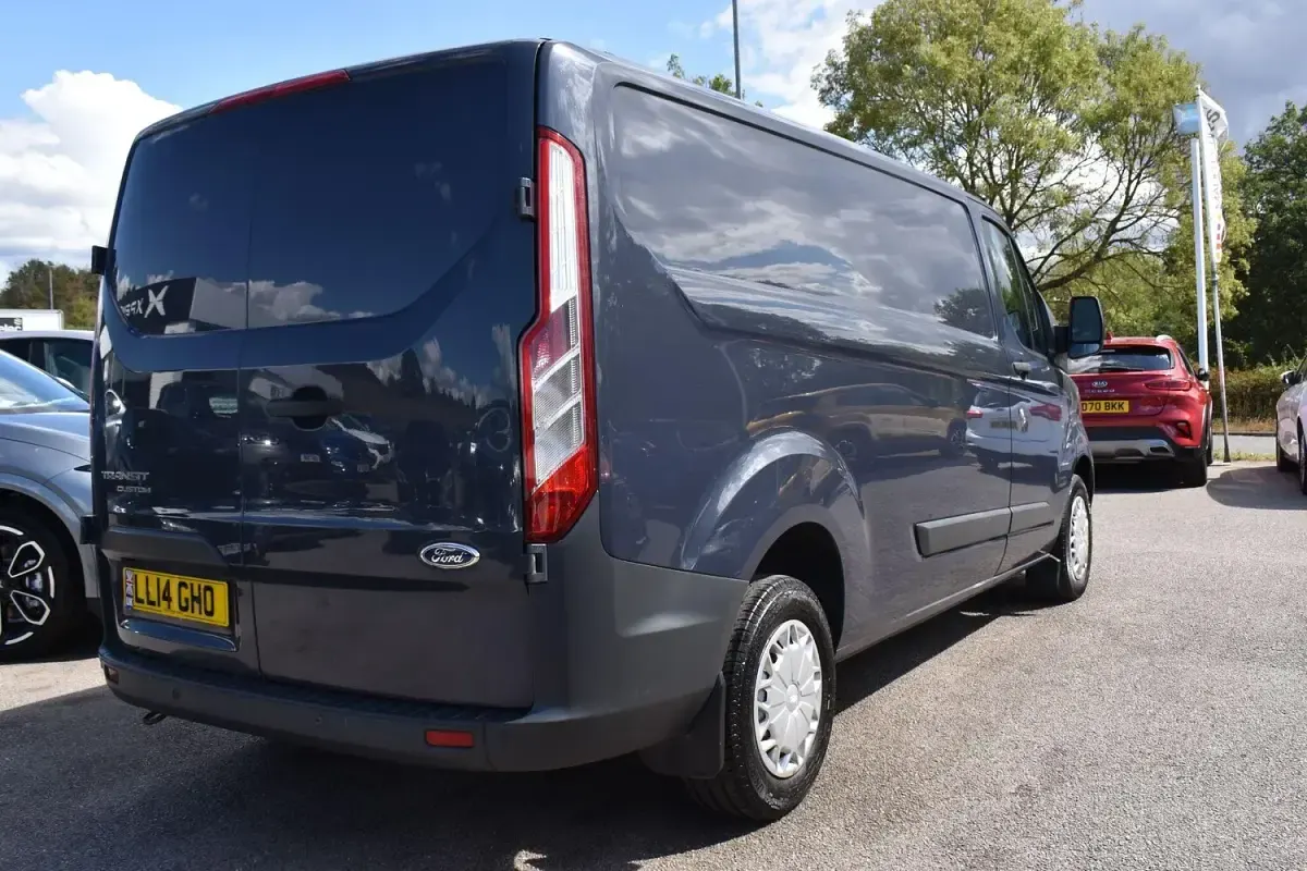 Used Ford Transit Custom Trend 125 HP (91 kW) 2014 Blue Van