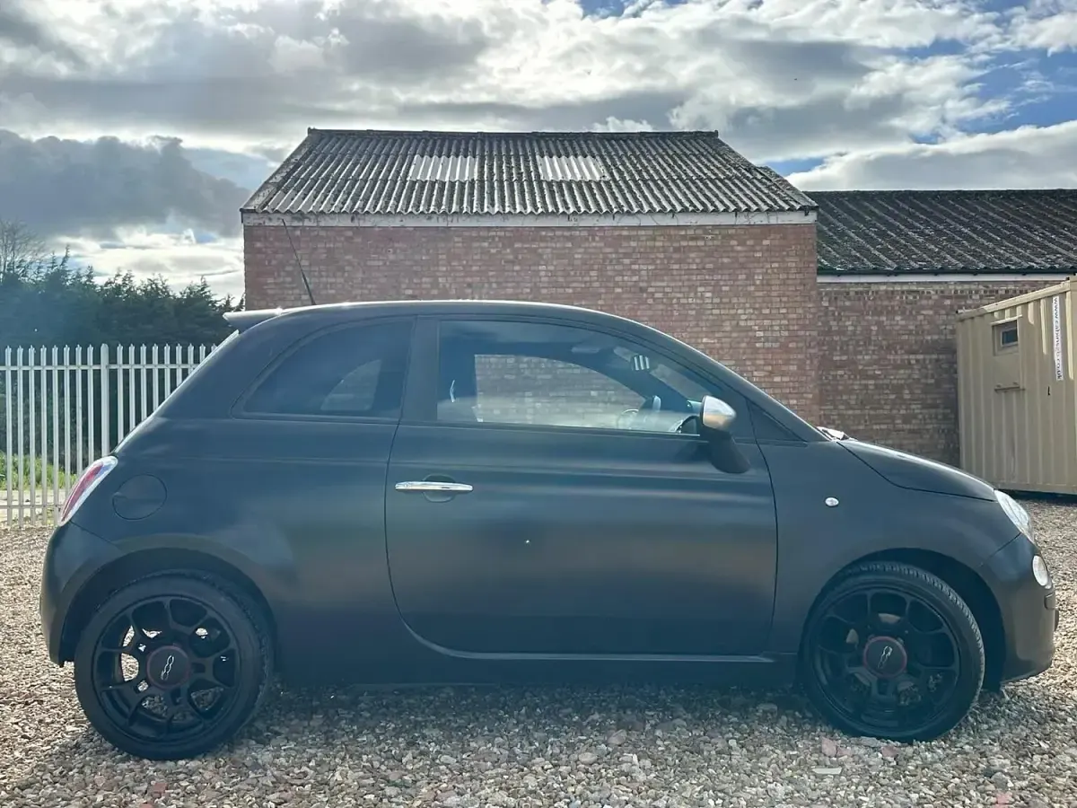 Used Fiat 500 S 85 HP (62 kW) 2011 Black Hatchback