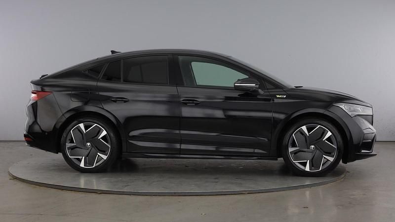 Used Skoda Enyaq iV vRS 219 kW (299 HP) 2022 Black magic pearl effect SUV