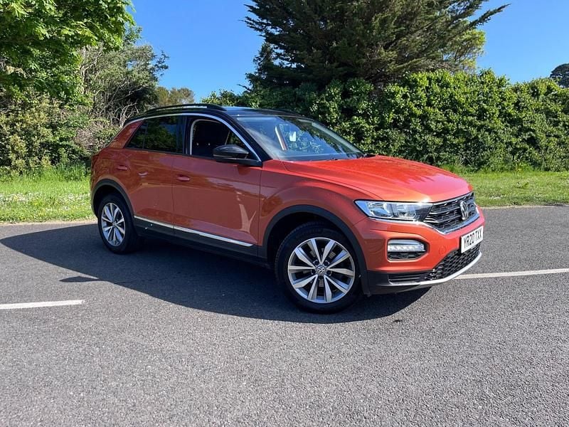Orange Used 2020 VW T-Roc Design SUV | £17,495 (Fair price) - Image 1/4