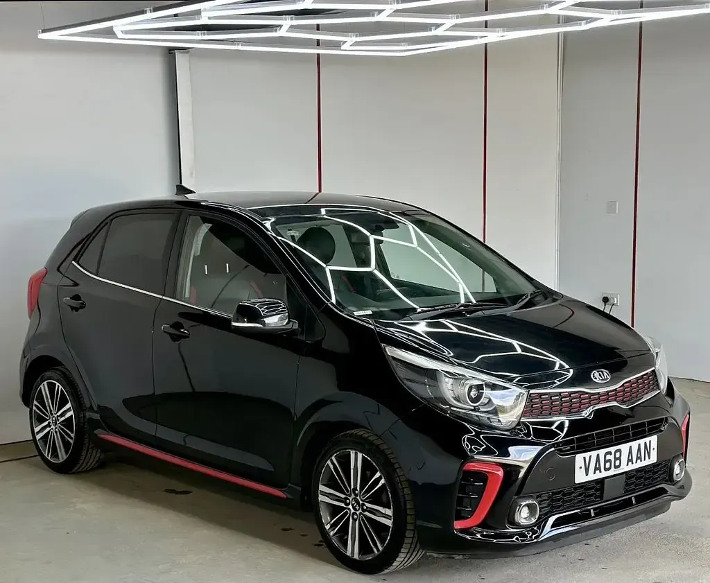 Used Kia Picanto GT-Line 83 HP (61 kW) 2019 Black Hatchback
