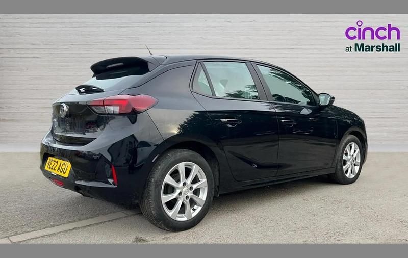 Used Vauxhall Corsa Edition 73 HP (53 kW) 2022 Black Hatchback