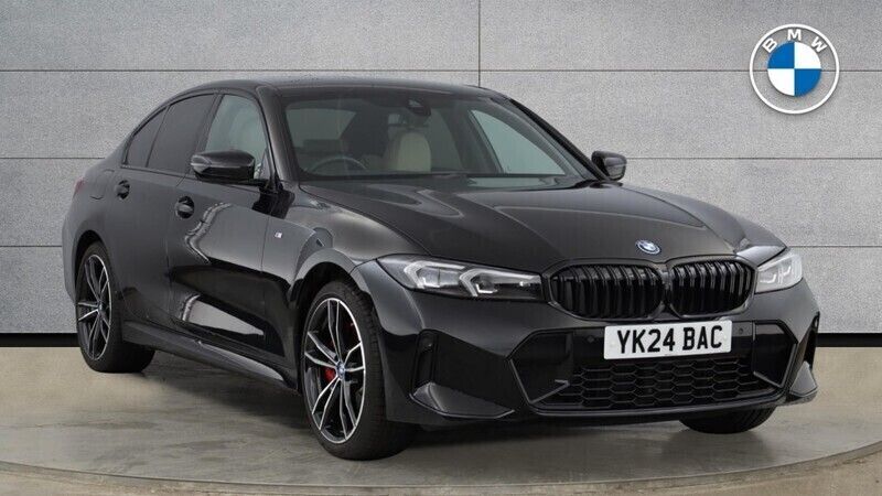 Black Used 2024 BMW 330e M Sport | £37,293 (Good price) - Image 1/4