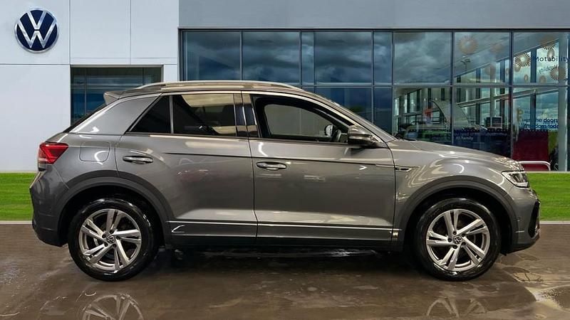 Used VW T-Roc R-line 150 HP (110 kW) 2023 Indium grey metallic SUV