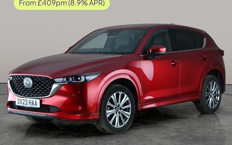 Second-hand Mazda CX-5 Inclusive 184 CP (135 kW) 2022 Roșu SUV
