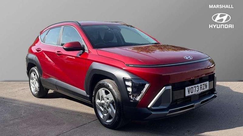Red Used 2023 Hyundai Kona Advanced SUV | £19,201 (Fair price) - Image 1/4
