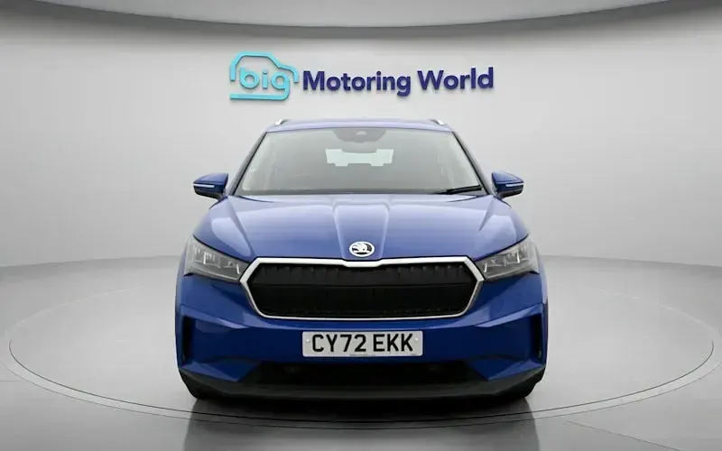 Used Skoda Enyaq iV ecoSuite 150 kW (204 HP) 2023 Blue SUV