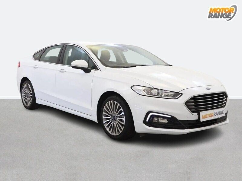 White Used 2022 Ford Mondeo Titanium Sedan | £17,895 (Fair price) - Image 1/4