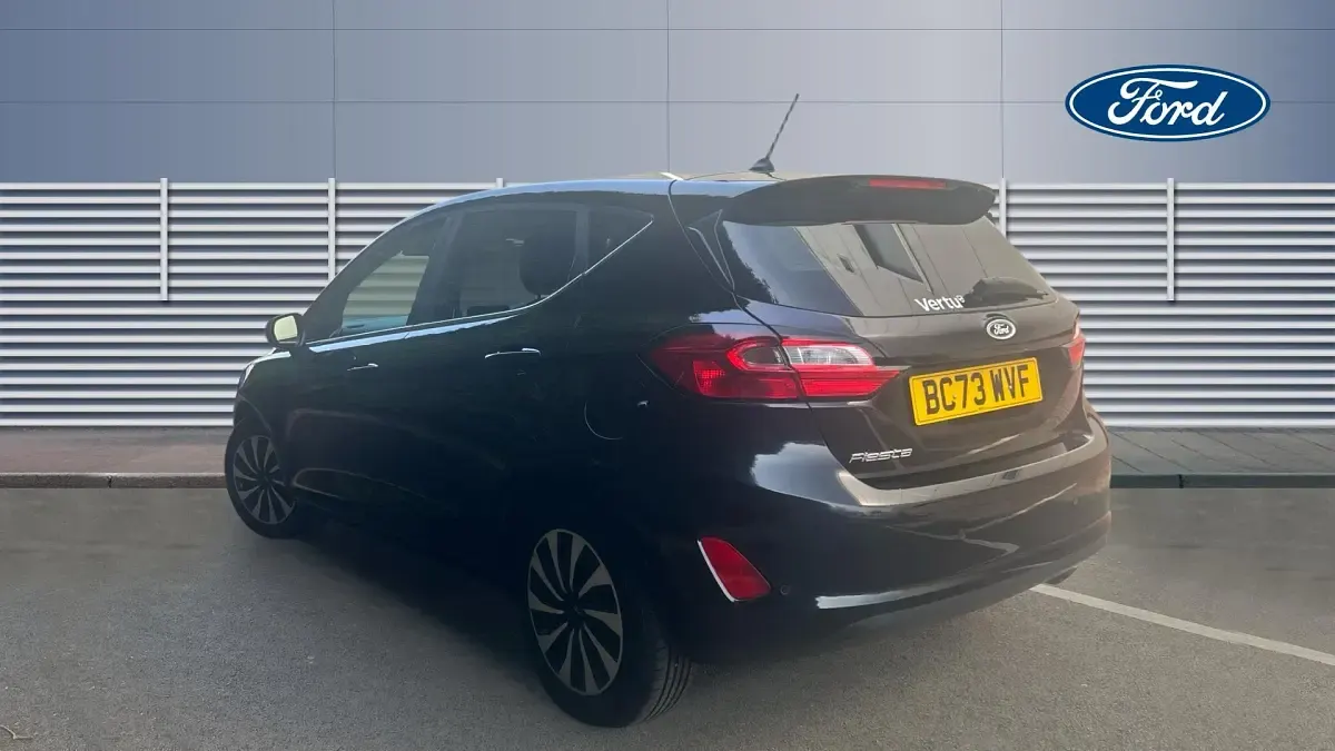 Used Ford Fiesta Titanium 100 HP (73 kW) 2024 Black Hatchback