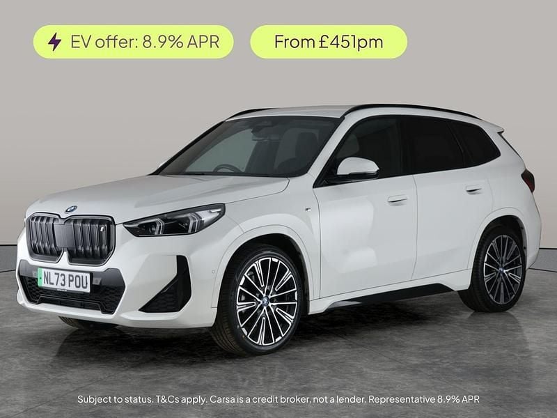 White Used 2023 BMW iX1 M Sport SUV | £27,757 (Good price) - Image 1/3