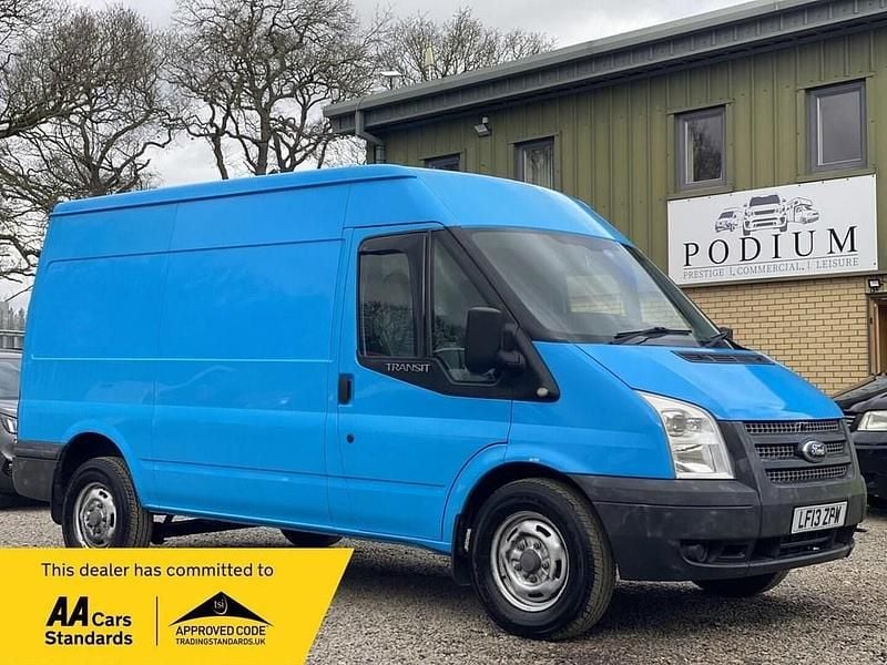 Used Ford Transit 125 HP (91 kW) 2013 Blue Van