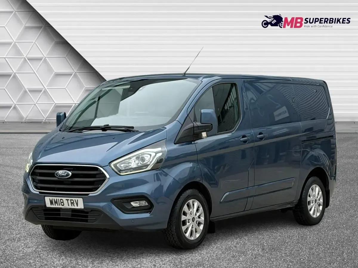 Used Ford Transit Custom Limited 2018 Blue Van