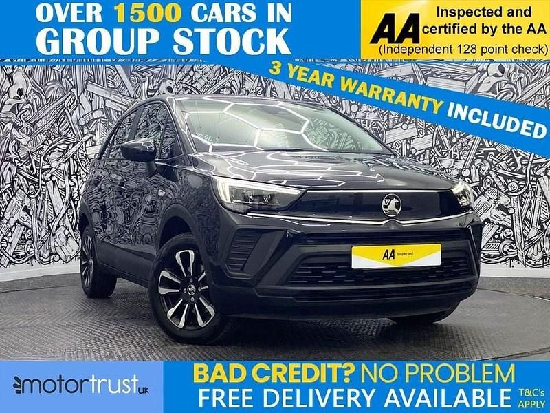 Black Used 2022 Vauxhall Crossland Design Edition SUV | £12,195 (Fair price) - Image 1/2