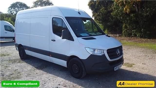 White Used 2020 Mercedes Sprinter Van | £18,499 (Fair price) - Image 1/3