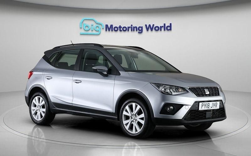 Used Seat Arona SE Technology 116 HP (85 kW) 2018 Silver SUV