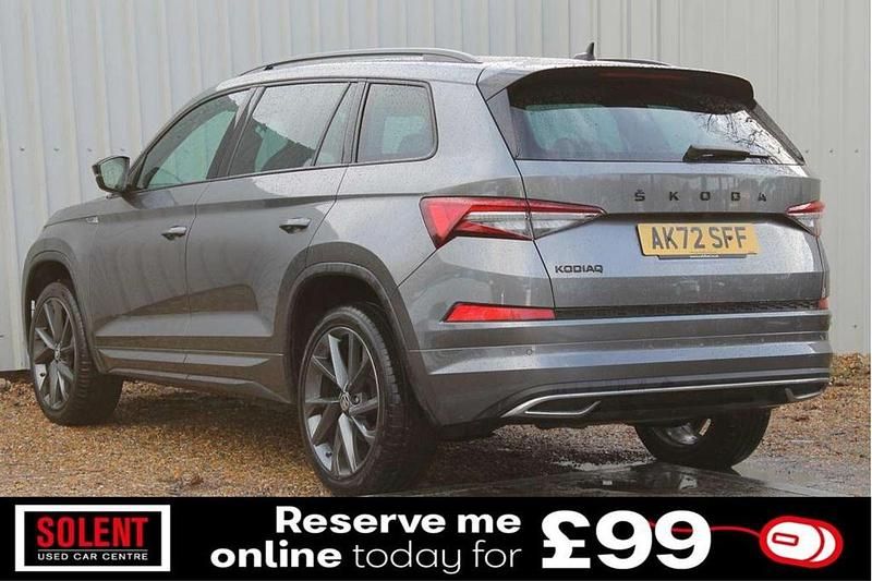 Used Skoda Kodiaq SportLine 150 HP (110 kW) 2022 Grey SUV