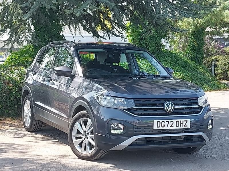 Grey Used 2023 VW T-Cross SE SUV | £17,498 (Fair price) - Image 1/4