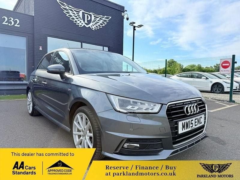 Grey Used 2015 Audi A1 Sportback S-Line Hatchback | £11,795 (Fair price) - Image 1/4