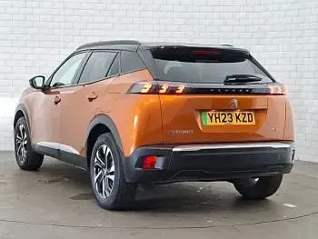Used Peugeot e-2008 GTi 100 kW (136 HP) 2023 Orange SUV