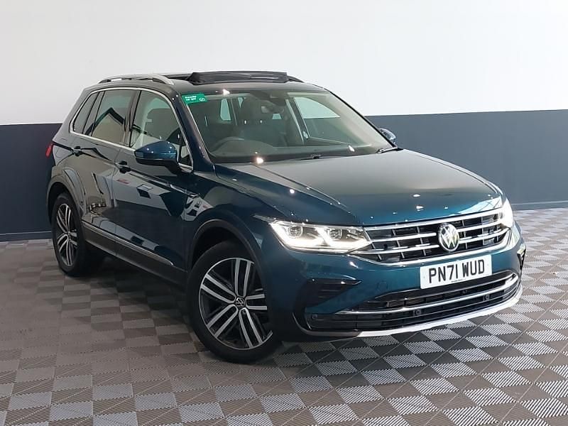 Used VW Tiguan Elegance 150 HP (110 kW) 2021 Blue SUV