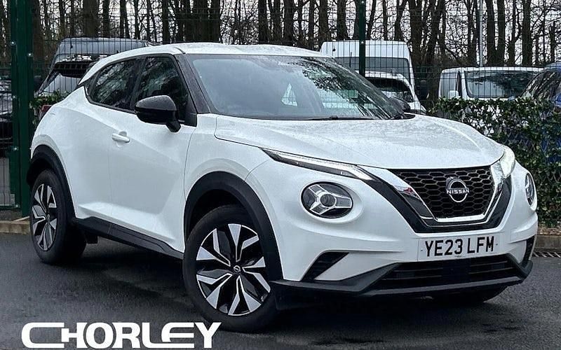 Used Nissan Juke Acenta 114 HP (83 kW) 2023 White SUV