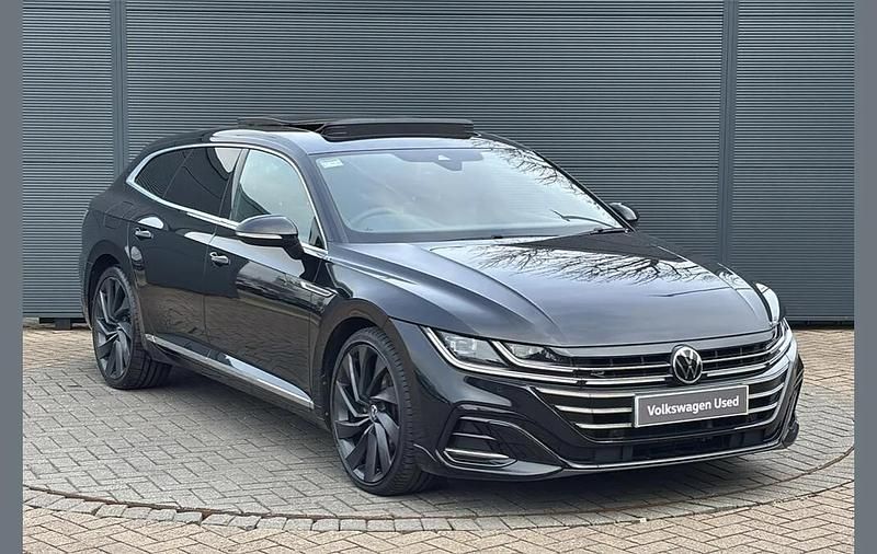 Used VW Arteon R-line 147 HP (108 kW) 2021 Black Estate